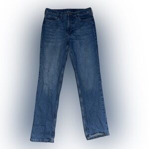 H&M Women's Straight Leg Blue Jeans